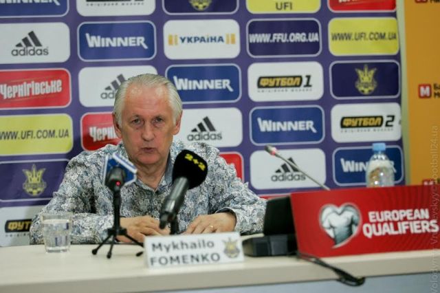 Михаил Фоменко, Сборная Украины по футболу Михаил Фоменко, Сборная Украины по футболу