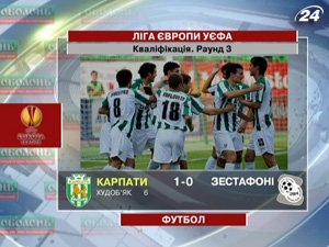 Карпати перемоли Зестафоні