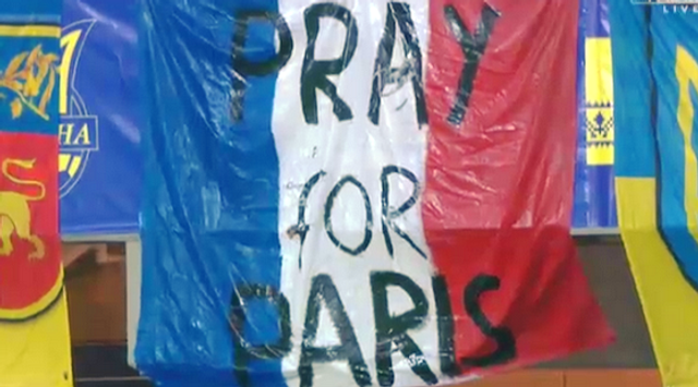Україна, Словенія, Париж, теракти, Євро-2016, #PrayForParis 