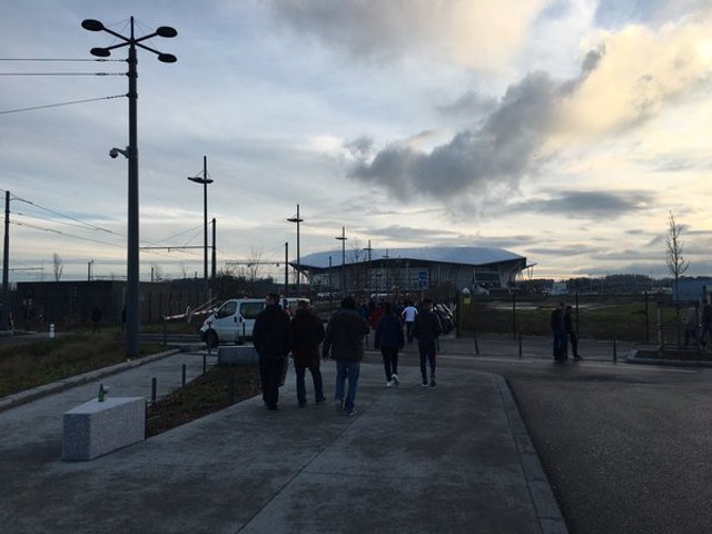 Відкриття стадіону в Ліоні, фото, Стад Люм'єр