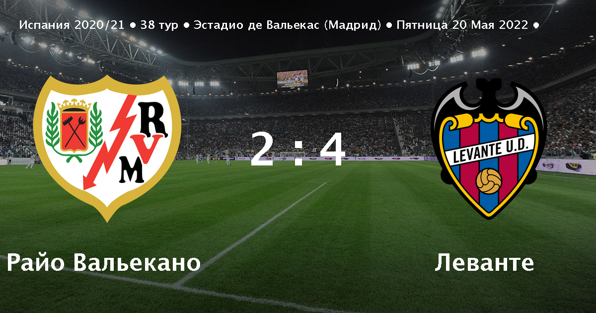 Райо вальекано леванте 1 2 Райо вальекано леванте 1 2
