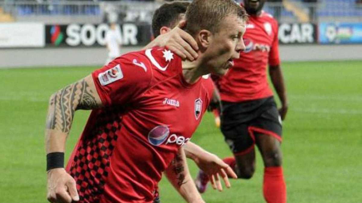 Гай вивів "Габалу" на третє місце чемпіонату Азербайджану