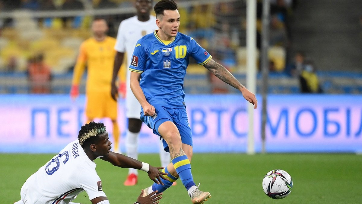 Украина – Франция: Шапаренко расплакался после дебютного гола за  