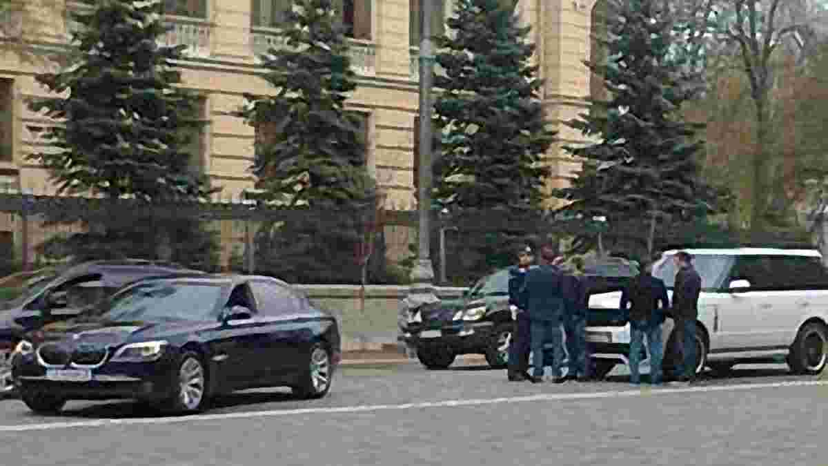 Алиева и Шевченко остановили сотрудники ГАИ. ФОТО