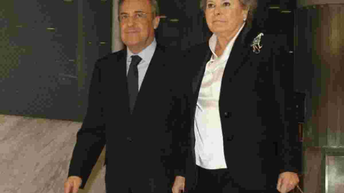 Скончалась жена президента "Реала"