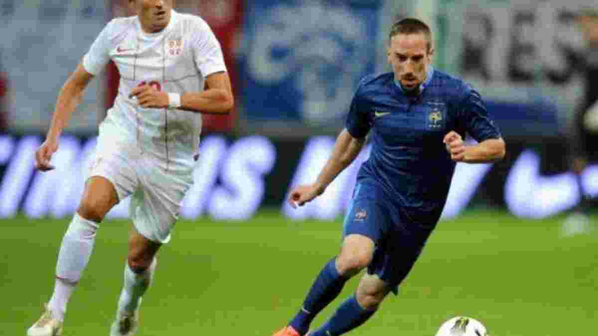 Франция легко одолела Сербию в товарищеском матче. ВИДЕО