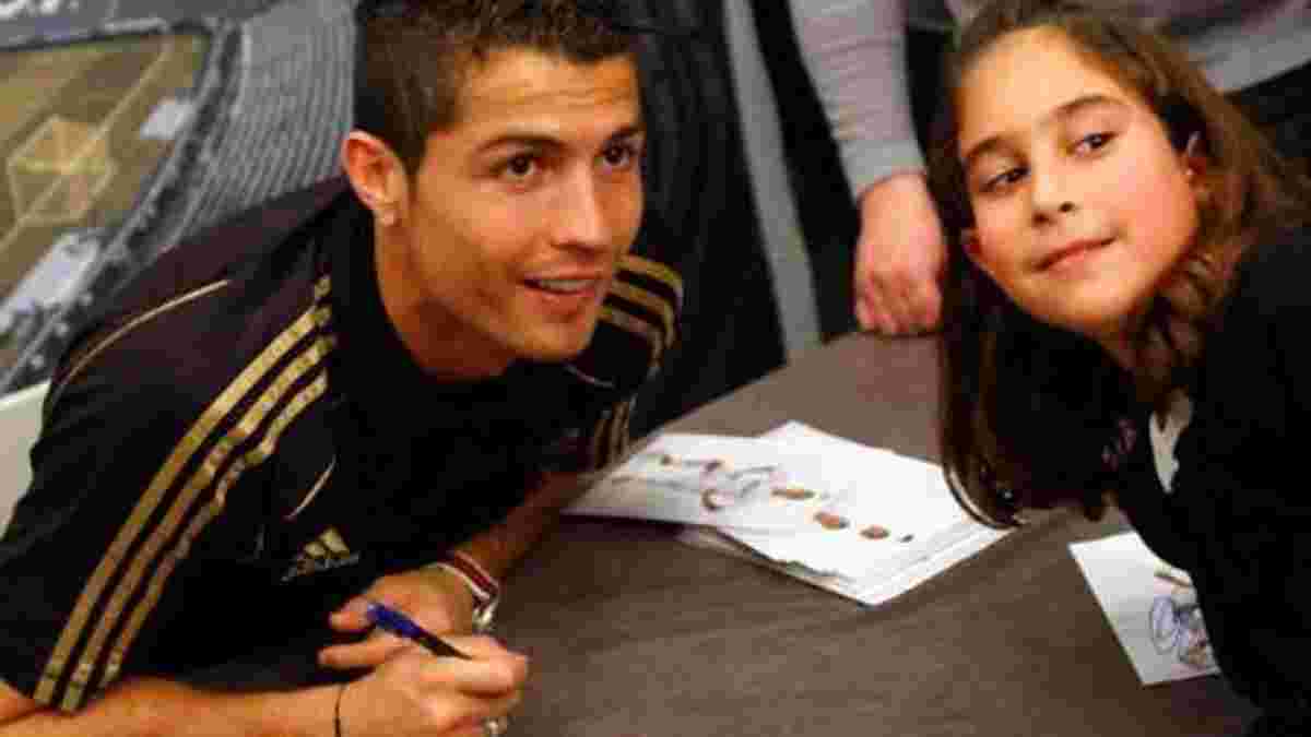 Роналду відмовився дати автограф 10-річній уболівальниці "Барселони"