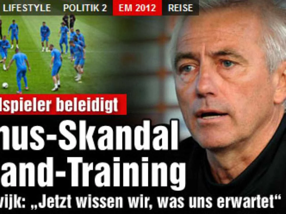 Ван Марвейк обурений