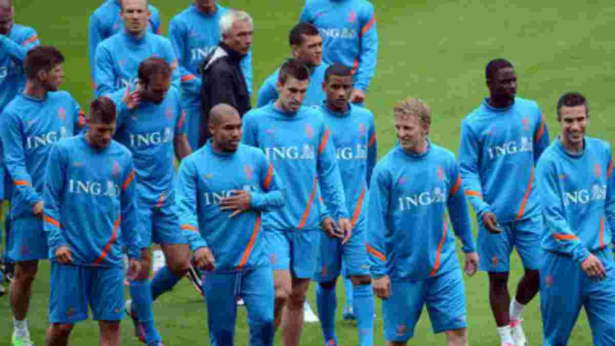 Ван Боммель виведе збірну Нідерландів з поля, якщо ухання повторяться на матчі