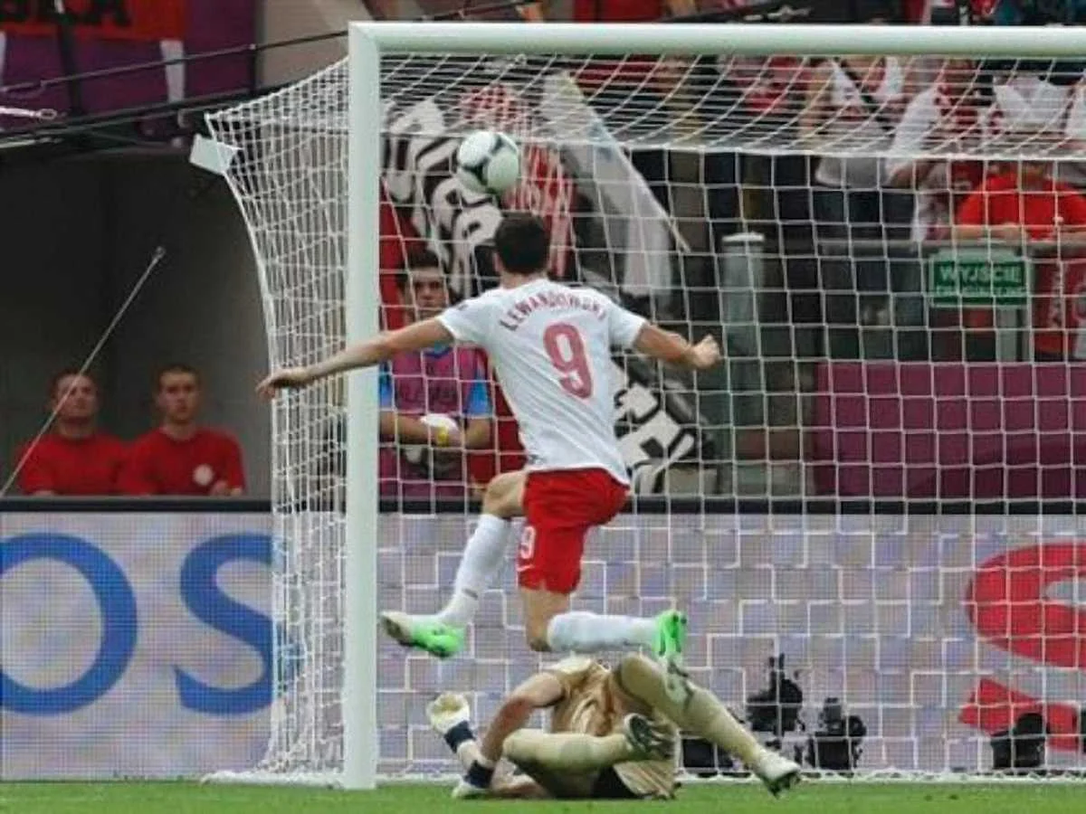 Левандовскі забиває перший голасо на ЄВРО