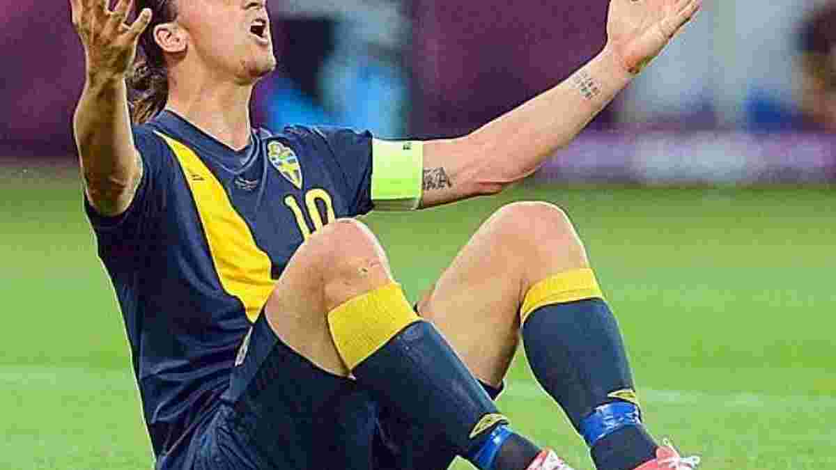 Ібрагімовіч після поразки від України розколов збірну Швеції на два табори