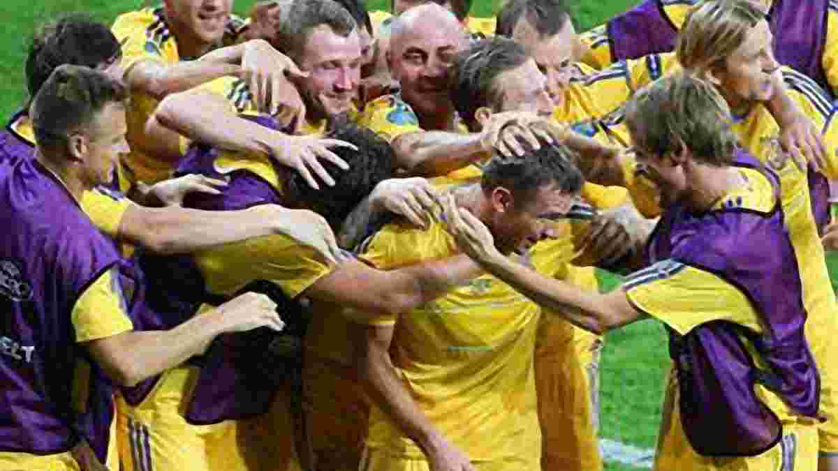 Игроки сборной Украины получат миллион евро от ФФУ
