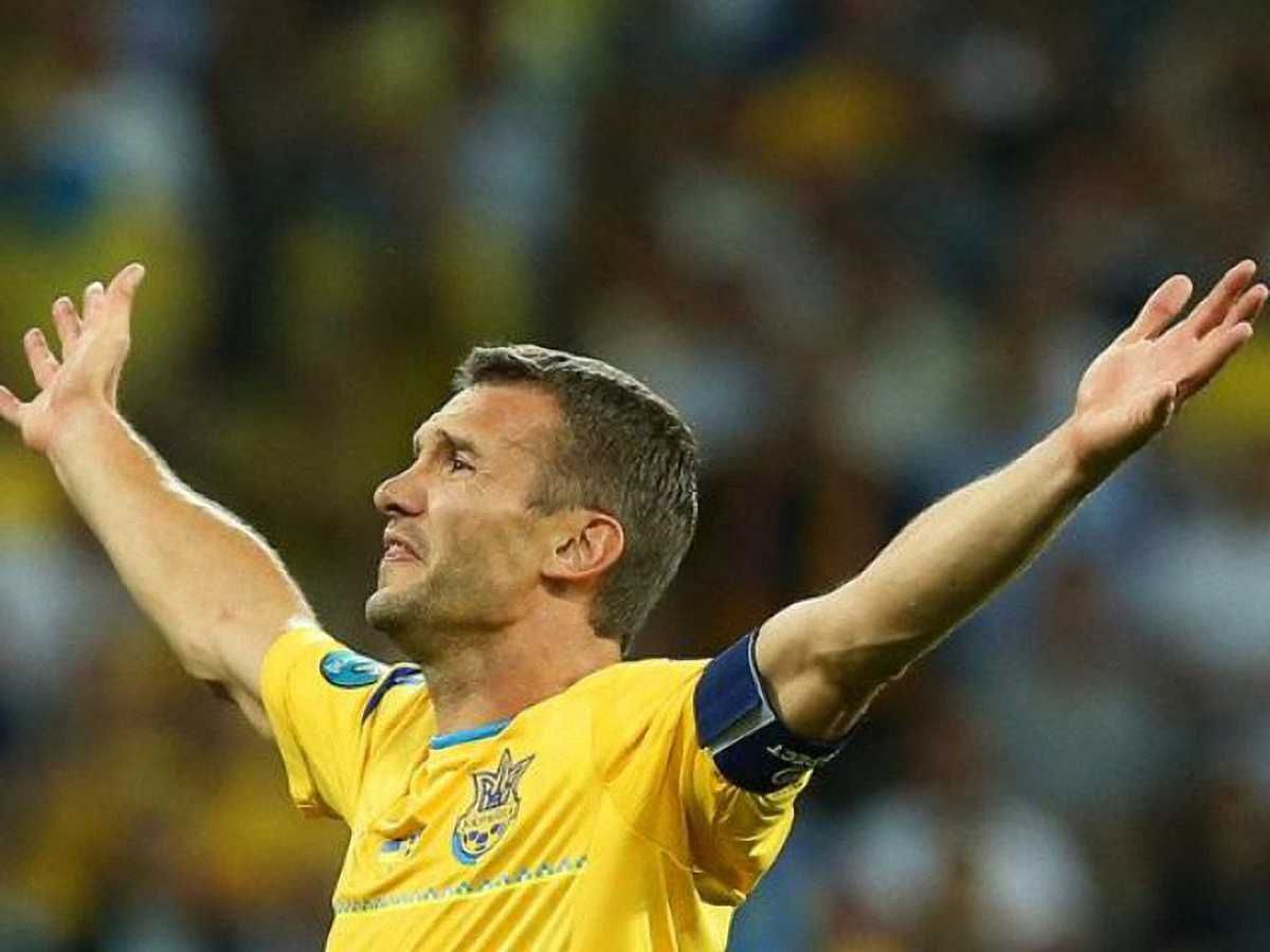 Андрій Шевченко на ЄВРО-2012 забив два голи