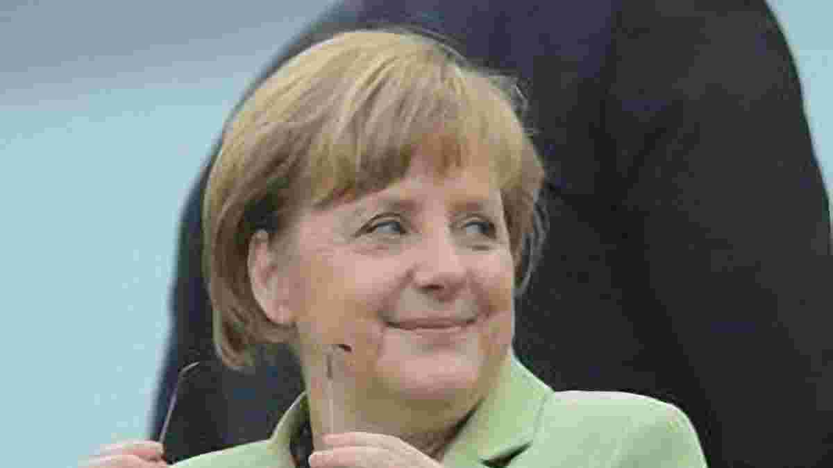 Швайнштайгер: Під час привітання Меркель я був у душі