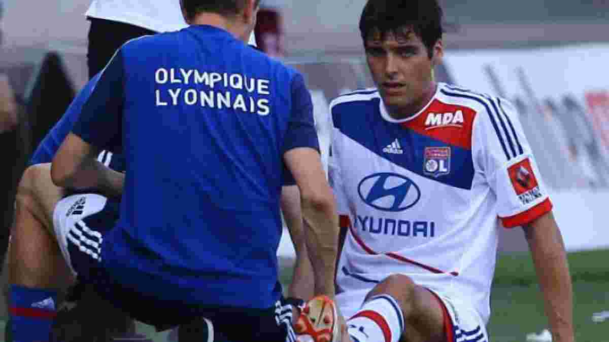"Лион" потерял полузащитника сборной Франции на 2-3 месяца