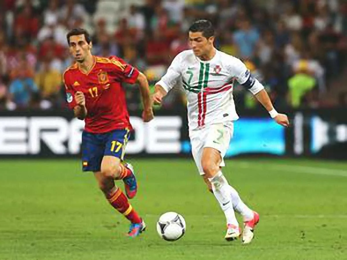 Арбелоа та Роналду на рівні збірних