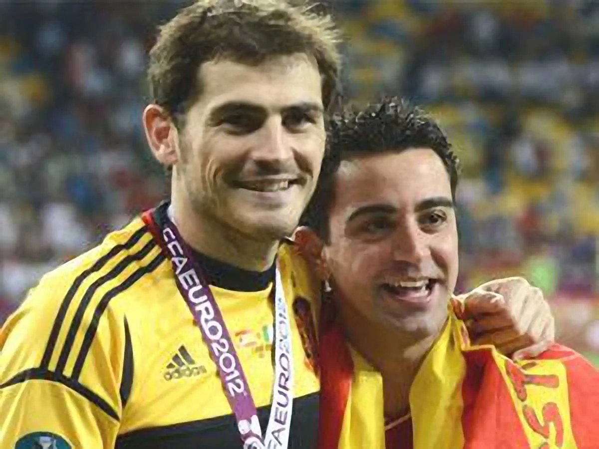 Касильяс и Хави