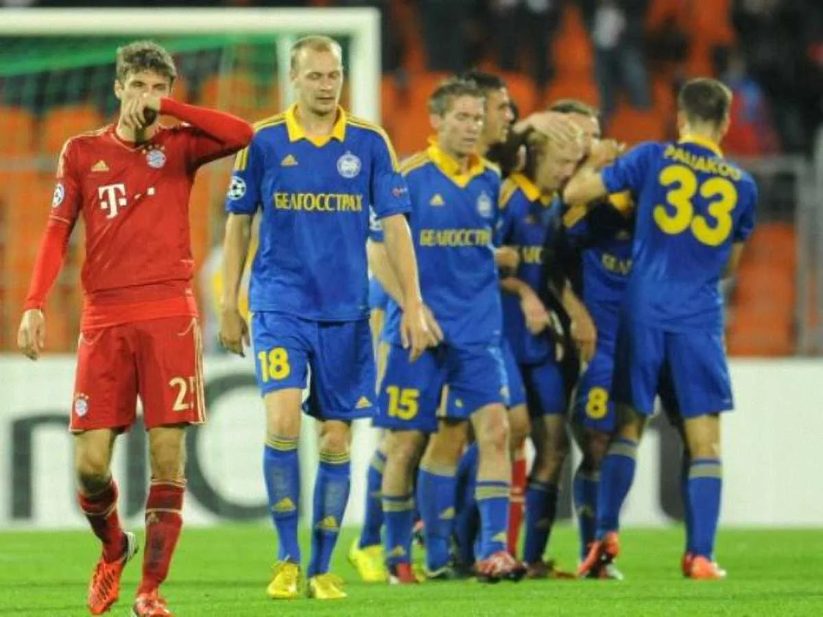 Александр Глеб вел игру БАТЭ против грозной "Баварии", борисовчаны торжествуют