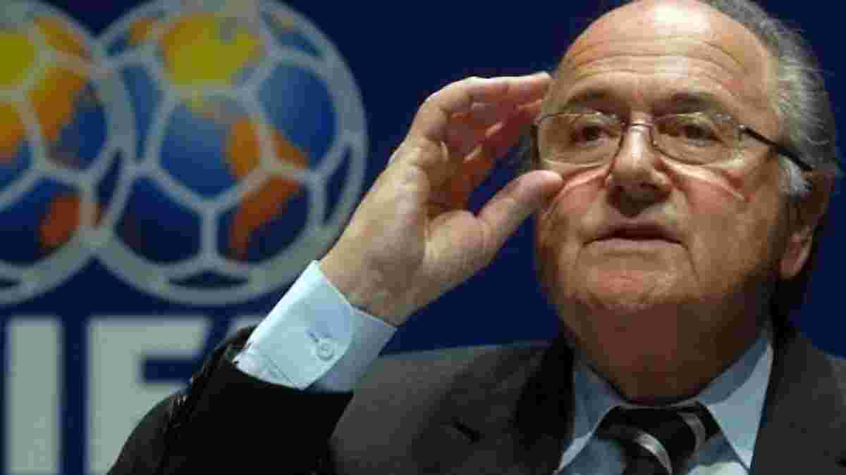 Блаттер: ФИФА никогда не поддержит идею создания лиги СНГ