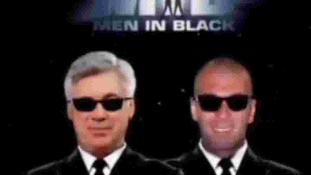 "Men in Black" стал синонимом Анчелотти-Зидан. ВИДЕО