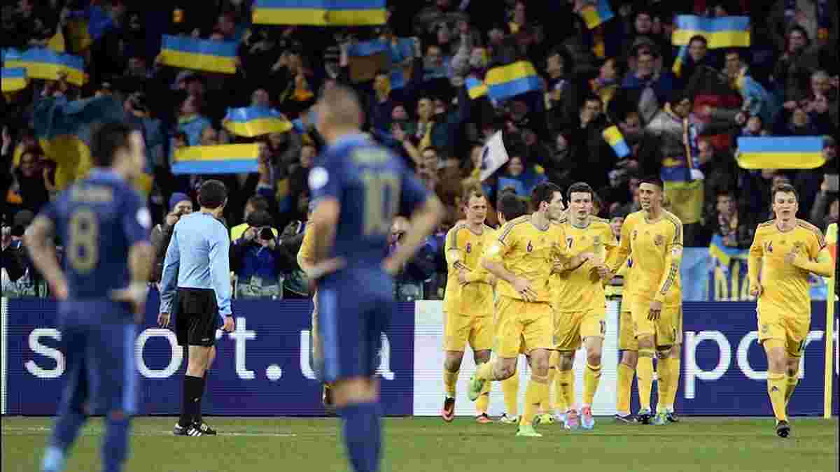Україна збільшує шанси - жодна збірна не відігравала у плей-оф 2 голи фори