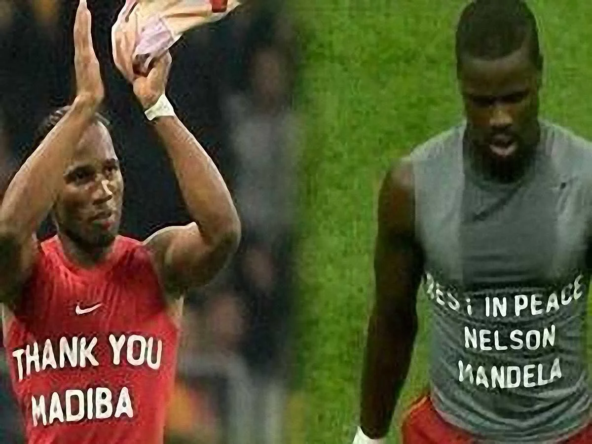 Дрогба и Эбуэ