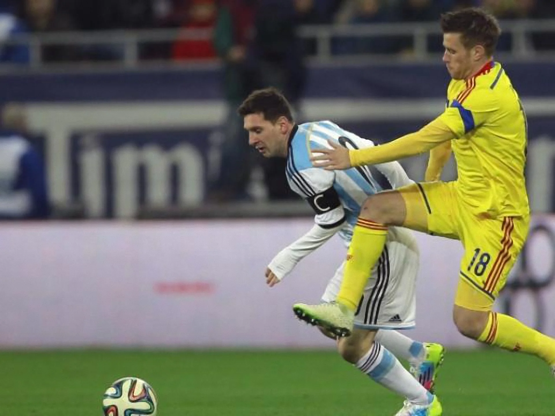 Месси продолжил играть, словно ничего не случилось