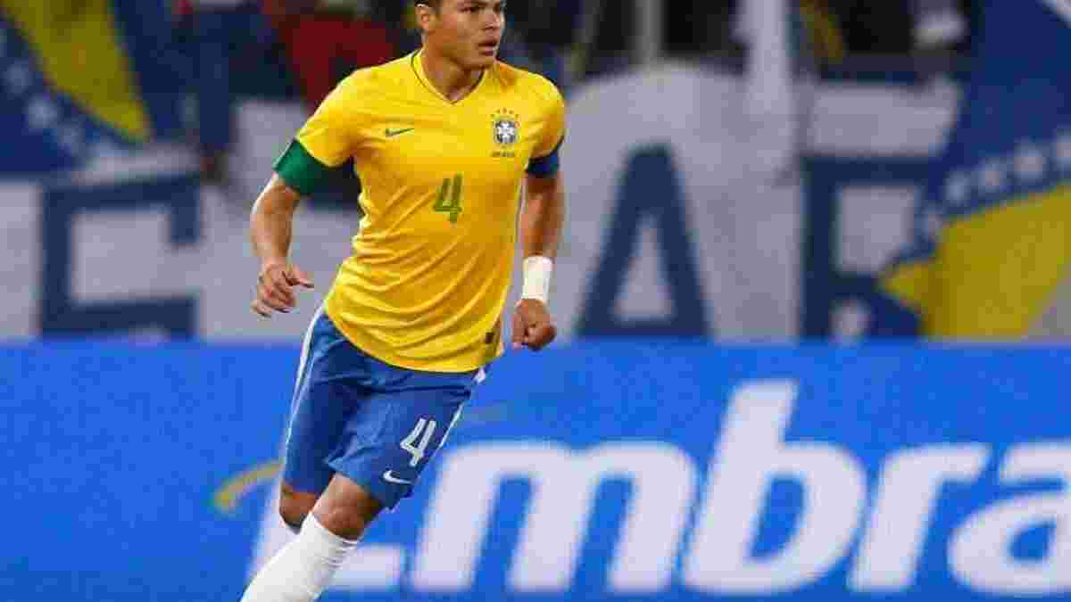 Тьягу Силва: Бразилию устроит только первое место!