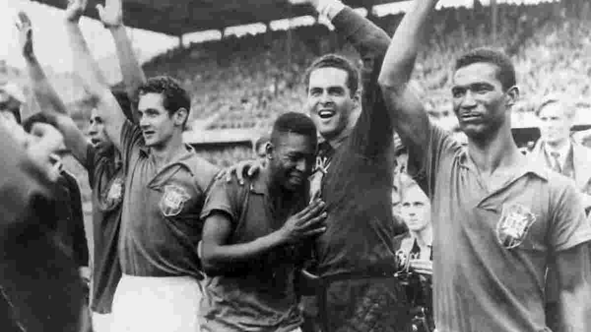 Мундіаль. Рівно 56 років тому Бразилія вперше здобула Кубок світу. ВІДЕО