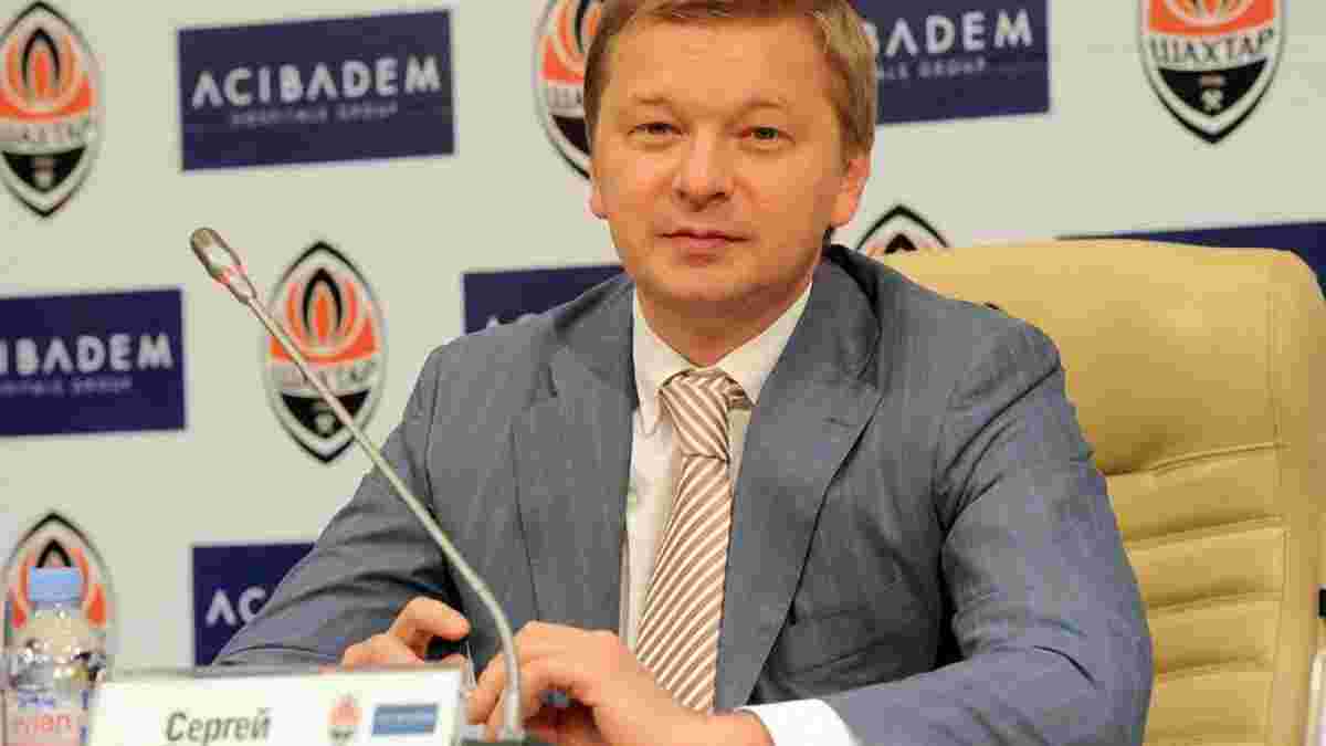 Палкін: Проект проведення чемпіонату від "Шахтаря" значно підвищить рівень УПЛ