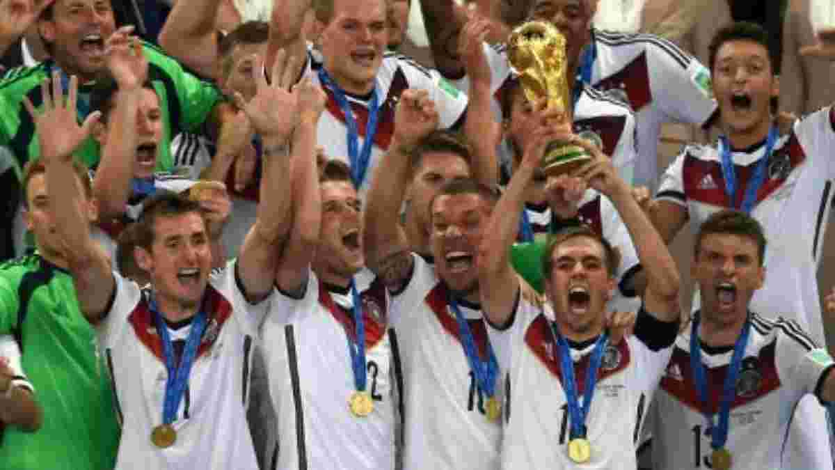 Німці святкують перемогу на чемпіонаті світу. Пряма трансляція. ВІДЕО