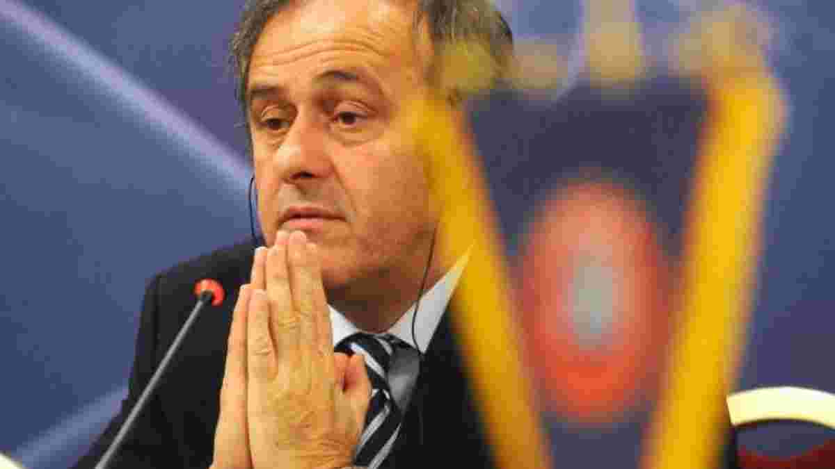 Платини не будет претендовать на пост президета ФИФА