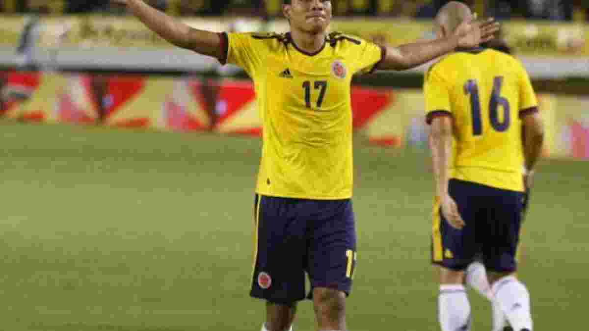 "Арсенал" может подписать форварда сборной Колумбии