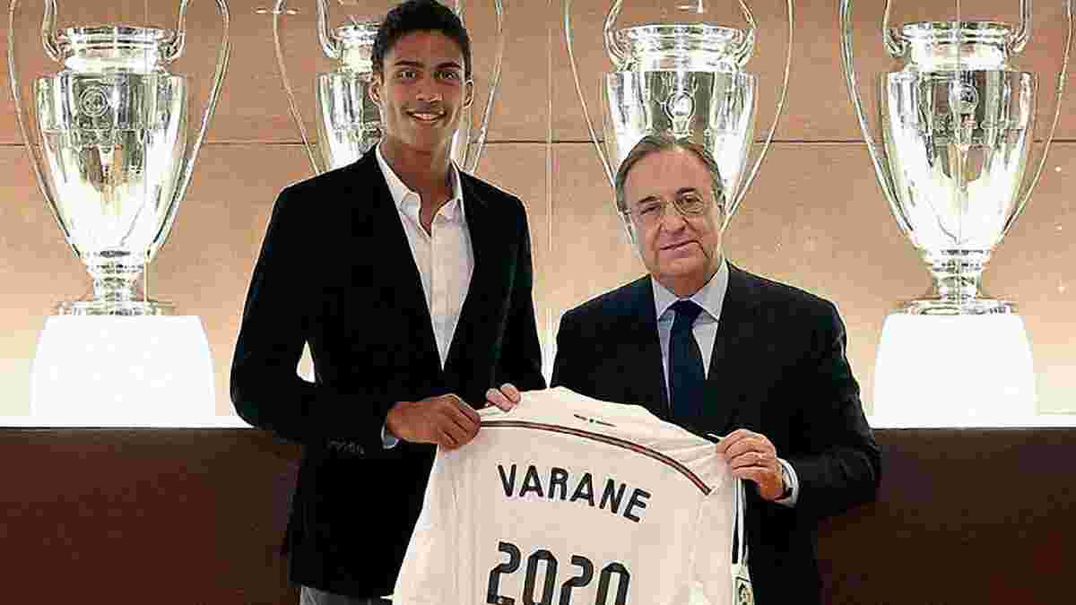 Варан підписав контракт з "Реалом" до 2020 року