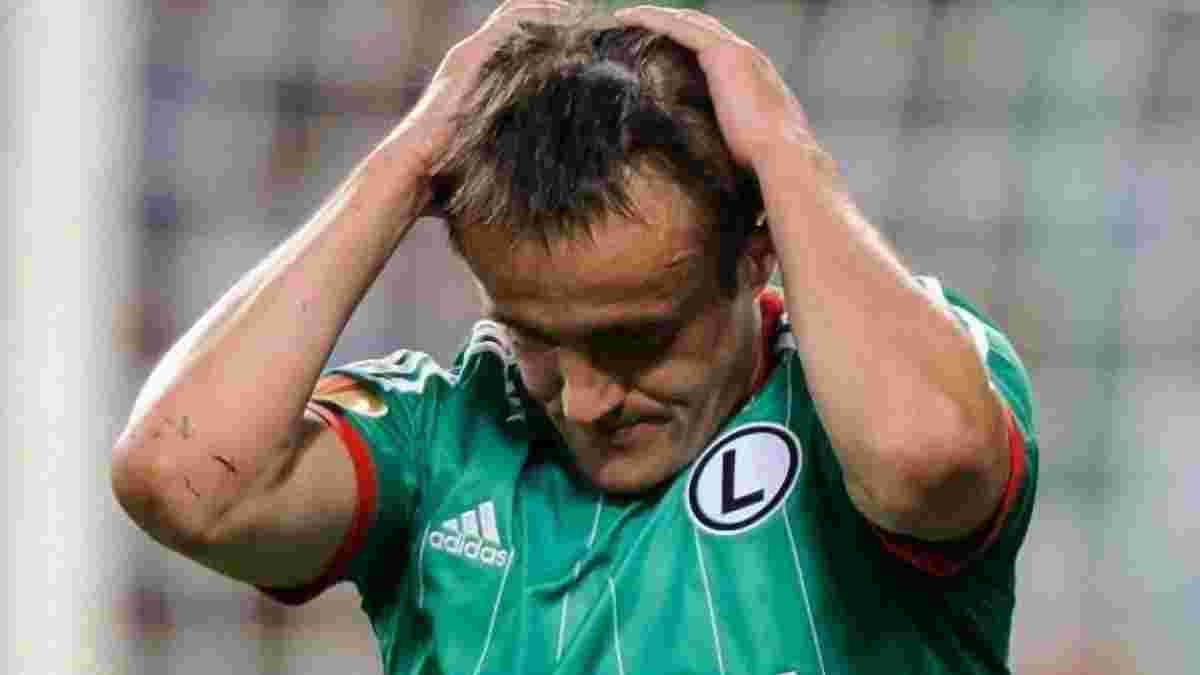 "Легія" втратила одразу трьох основних футболістів на матч з "Металістом"