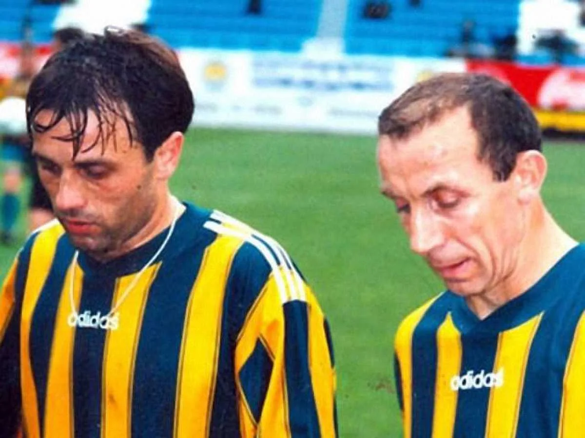 Легенды тернопольской "Нивы" 90-х - Автандил Капанадзе и Игорь Бискуп