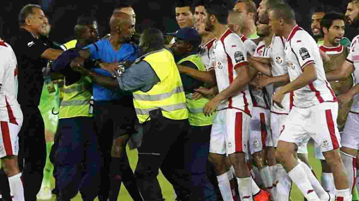 Арбітра матчу Туніс - Екваторіальна Гвінея дискваліфікували на півроку