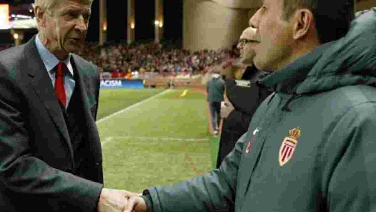 Наставник "Монако" пояснил причину пренебрежения Венгером после матча