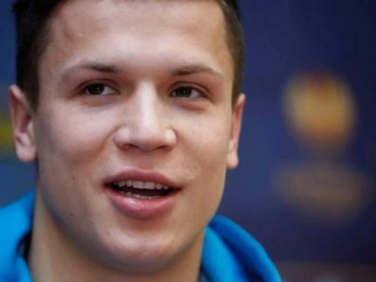 Евгений Коноплянка в хорошем настроении