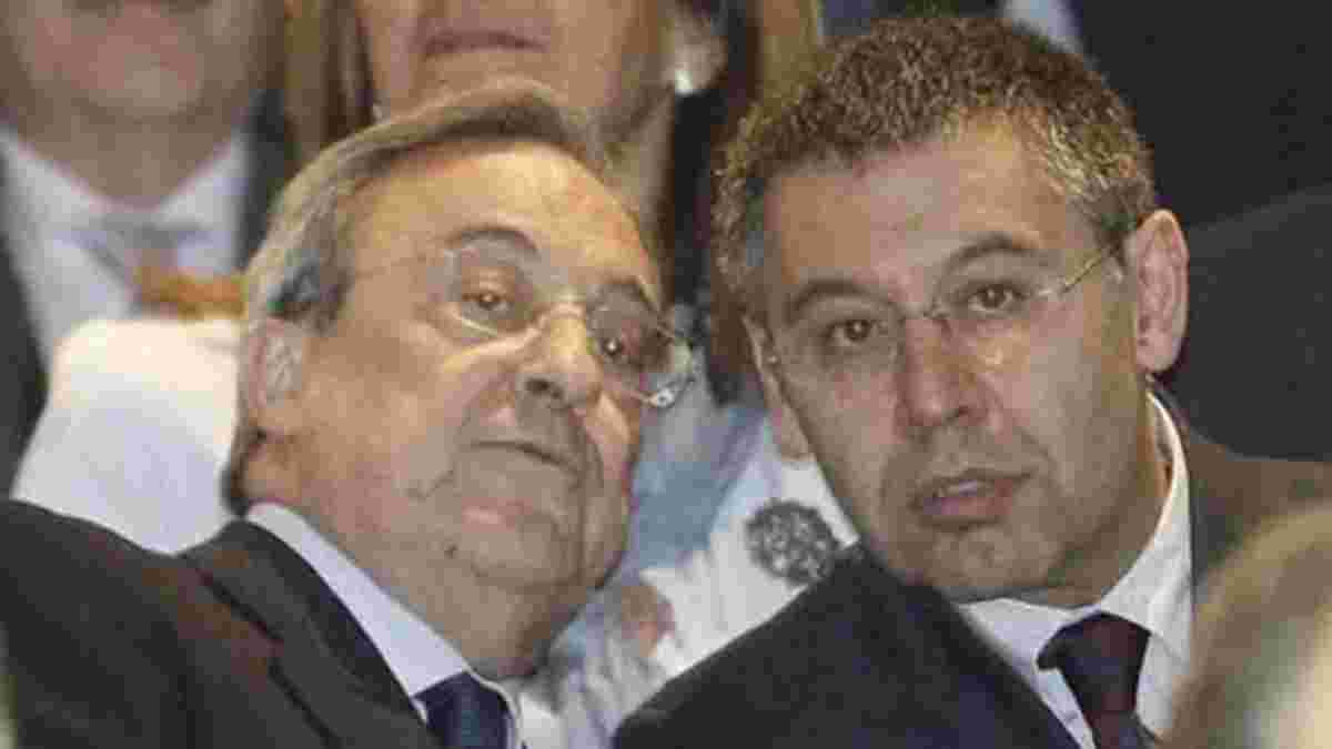 Президенти "Реала" і "Барси" запланували "обід ненависті"