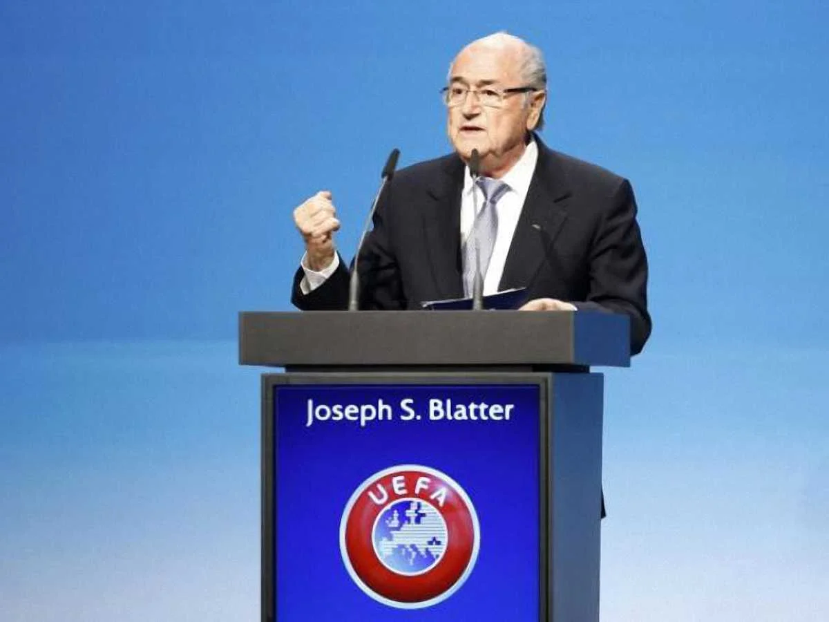 Президент ФИФА Зепп Блаттер