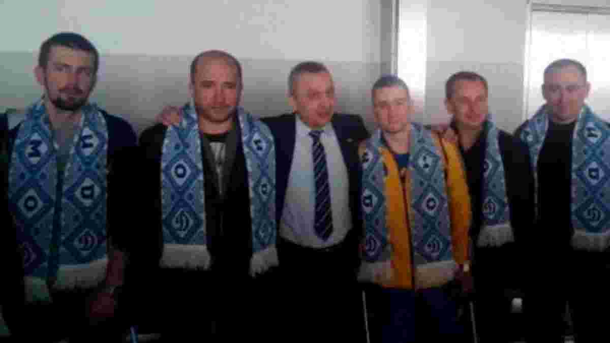 Шість бійців з АТО відправились на матч "Фіорентина" - "Динамо" (ФОТО)