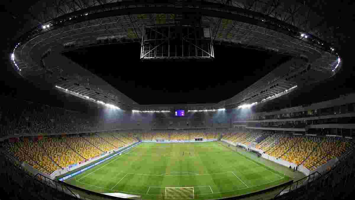 УЕФА: Только Киев и Львов смогут принимать еврокубковые турниры в следующем сезоне