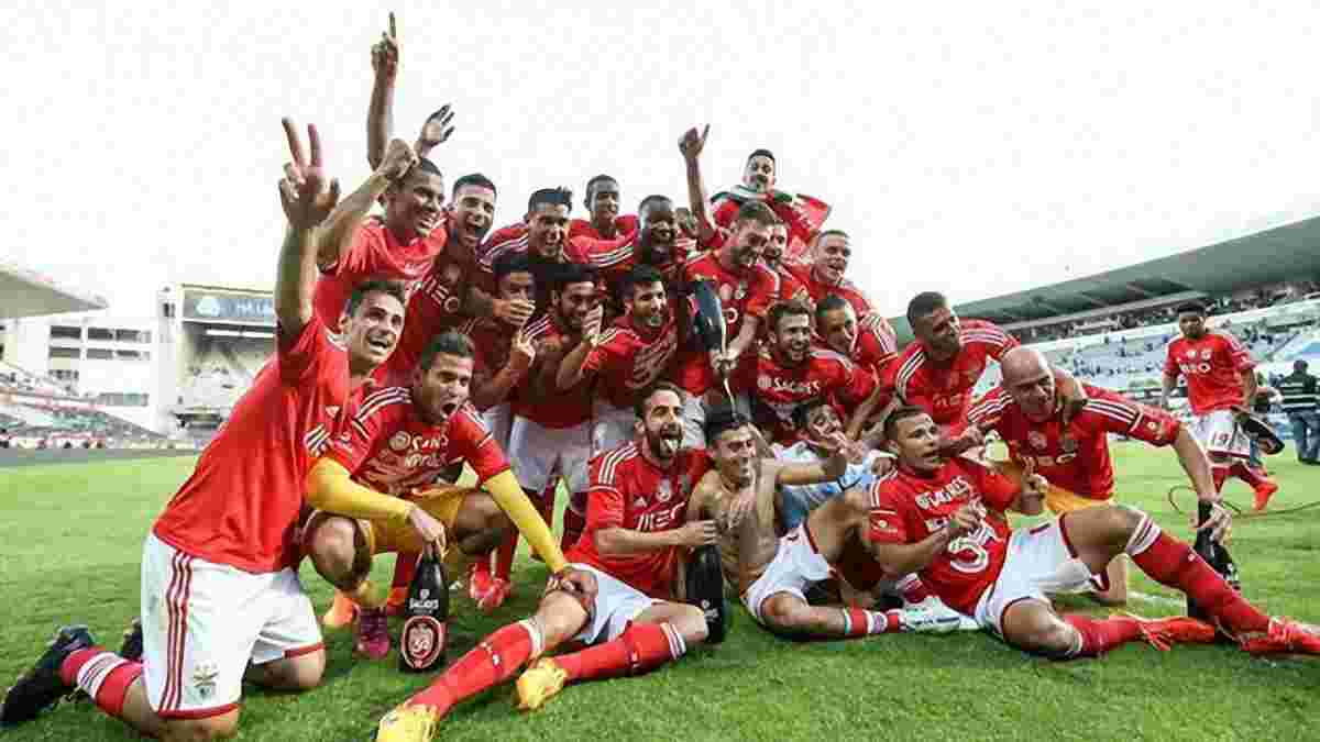 "Бенфика" стала чемпионом Португалии