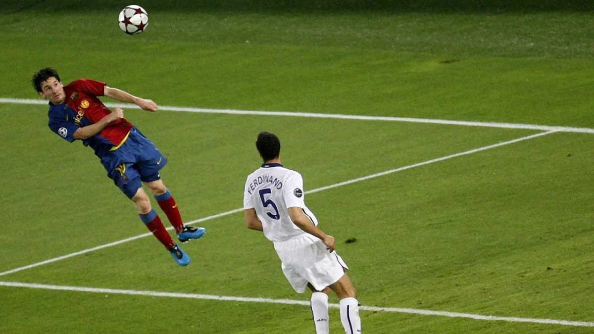 Мессі забиває МЮ у Римі 27 травня 2009 року