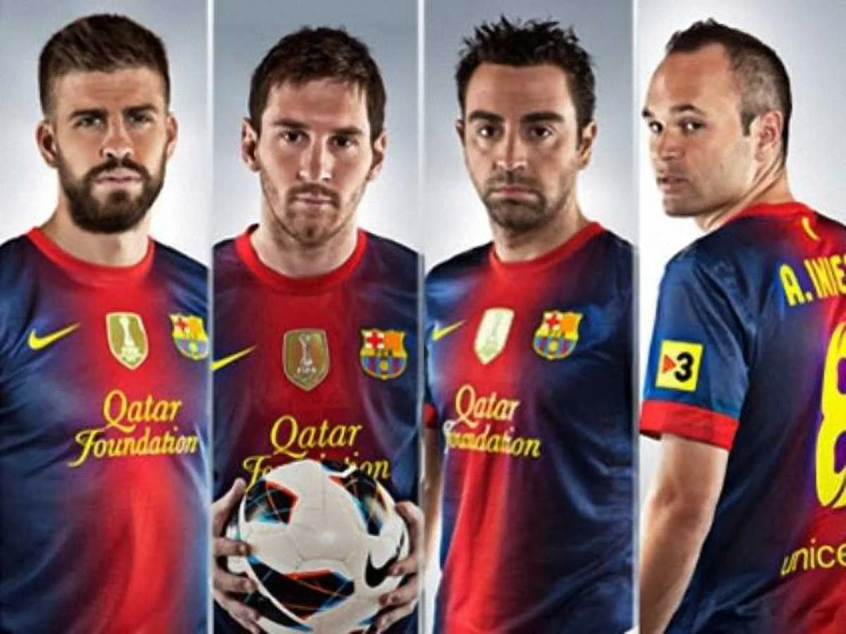 Піке, Мессі, Хаві та Іньєста