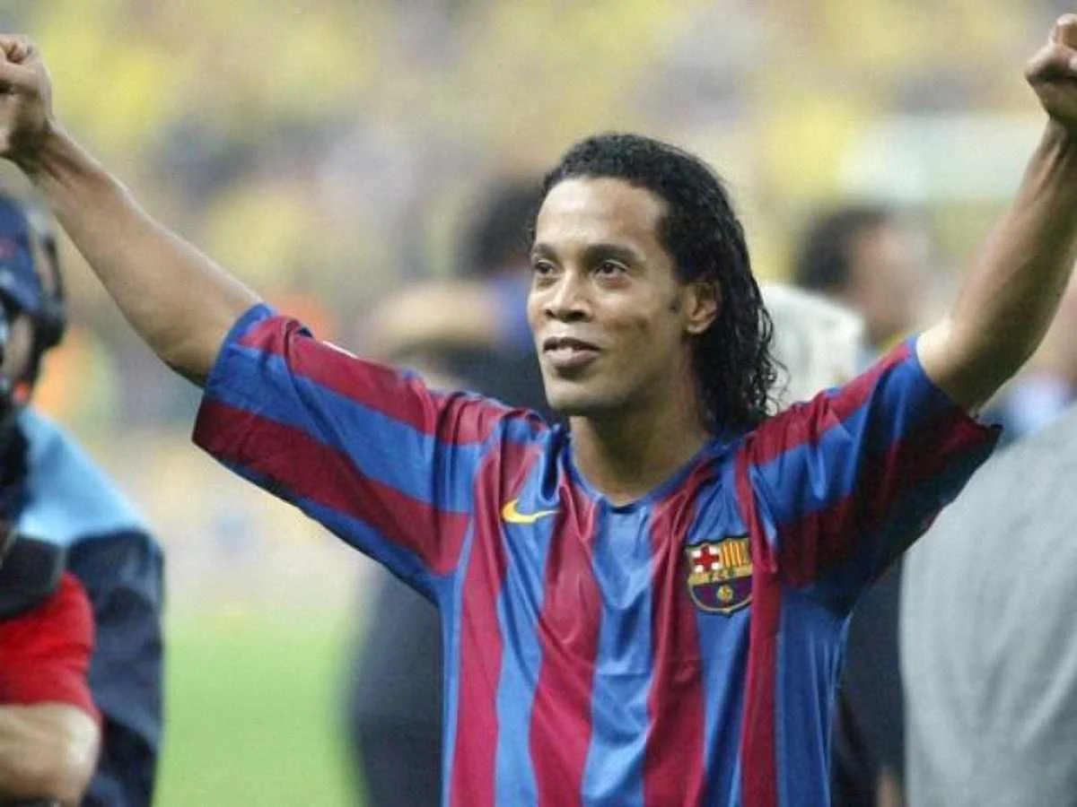 Роналдинью после финала ЛЧ-2006 в Париже