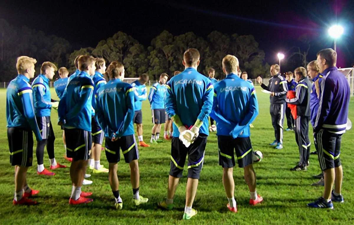 Сборная Украины U-20 готовится к Сенегалу