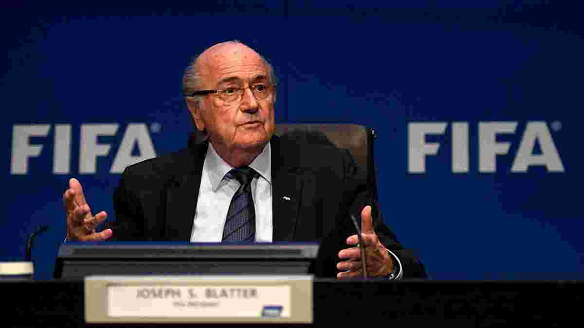 Європарламент закликає Блаттера негайно покинути посаду президента ФІФА