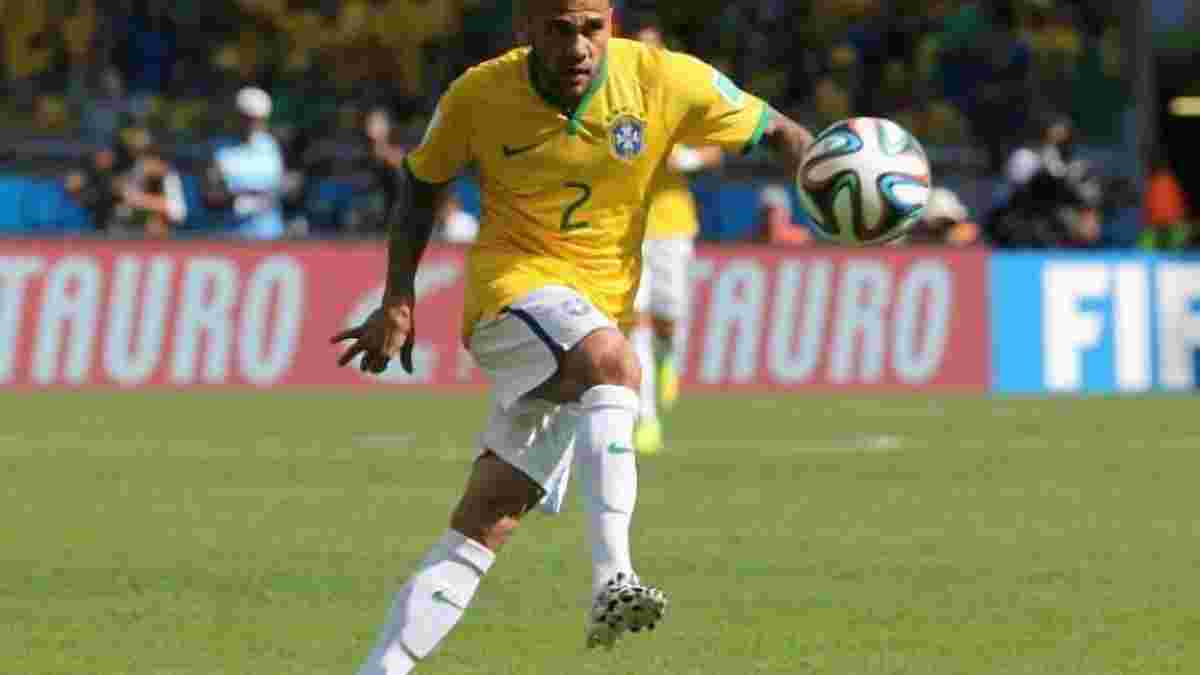 Дани Алвес заменит новичка "Реала" в заявке Бразилии на Копа Америка